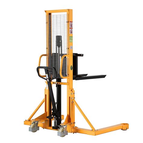Apollolift 1100lbs Hand Manual Pallet Stacker 63 Lift Height Walkie