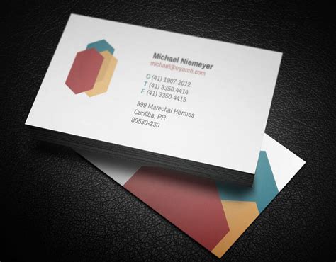 40 Architect Business Cards Free Psd Design Templates