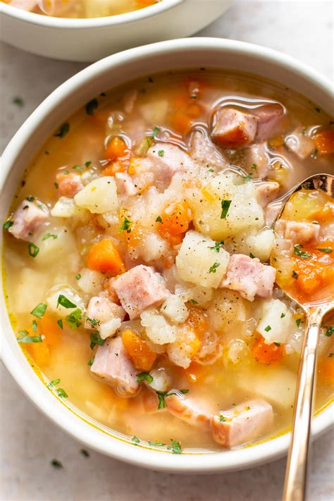Ham And Potato Soup Dairy Free Salt And Lavender