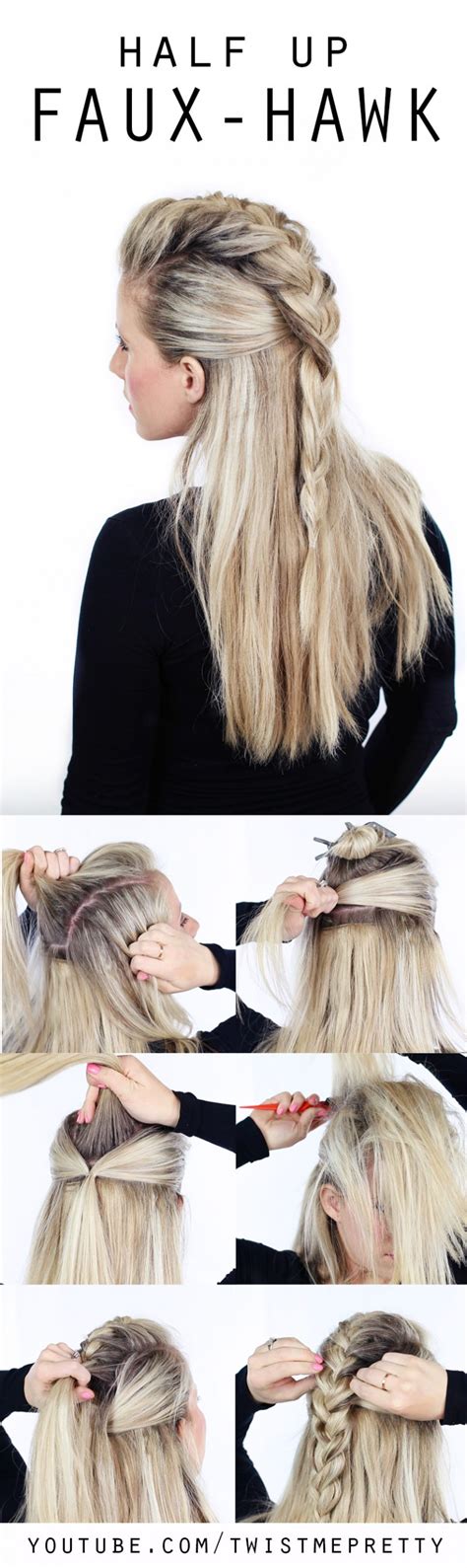 15 super easy half up hairstyle tutorials you have to try