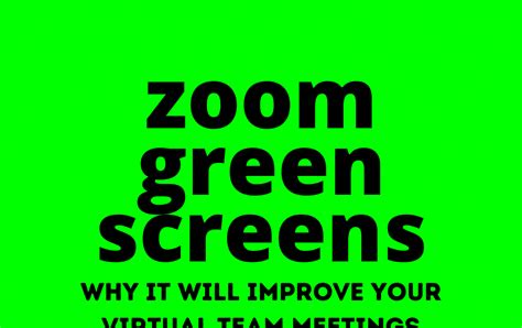 Zoom Green Screen Backgrounds Zoom Green Background Download