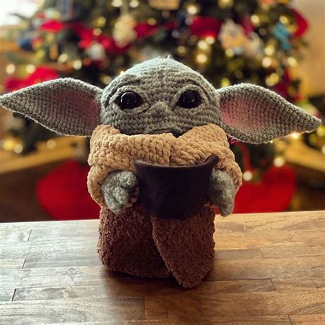 Heres A Baby Yoda Inspired Crotchet Pattern That You Can Make Yourself