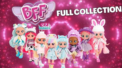 Bff Cry Babies Doll Full Collection Unboxing Coney Sydney Dotty Stella