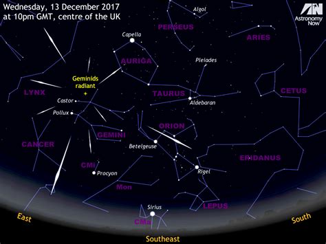 Best Ever Geminid Meteor Shower Around 14 December Astronomy Now