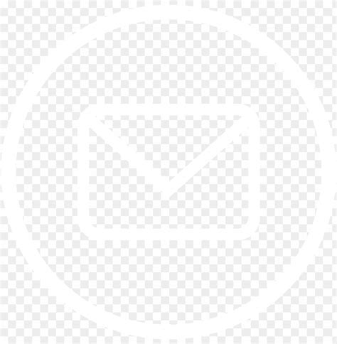 Free Download Hd Png Mail White Icon Png Transparent With Clear