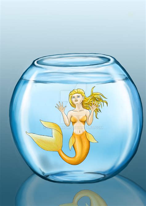 Gold Fish Mermaid By Ciociamrok On Deviantart