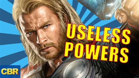 10 Completely Useless Superpowers Thor Has Youtube