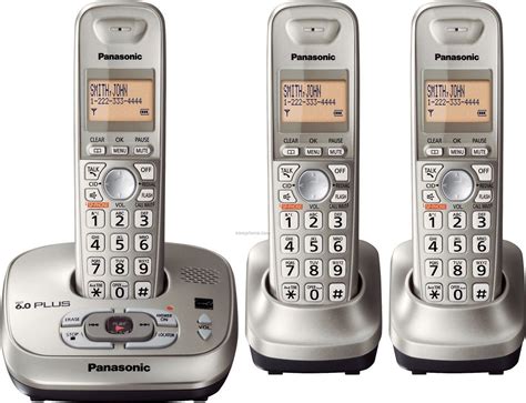 Panasonic Dect 60 Plus Expandable Digital Cordless Phone Wanswering