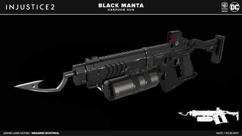 Mech Nuggets Injustice 2 Black Manta Harpoon Gun