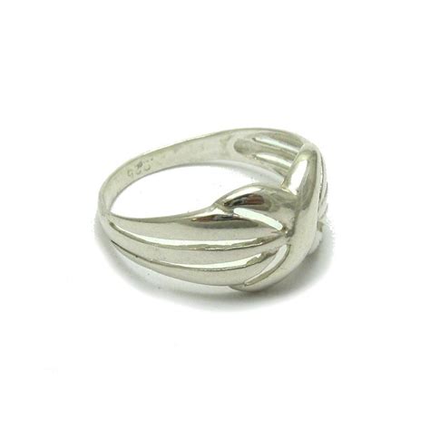 R001723 Stylish Sterling Silver Ring Solid 925 Etsy