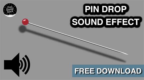 Dropping Pin Sound Effect Youtube