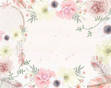 Top More Than Floral Boho Wallpaper Latest In Cdgdbentre