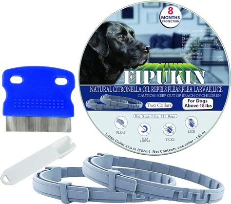 Flea And Tick Collar For Dog Natural And Safe Flea And Tick Collar For