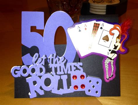 They are great options for those on a minimal budget. Bizzie Bs Creations: 50th Birthday Card