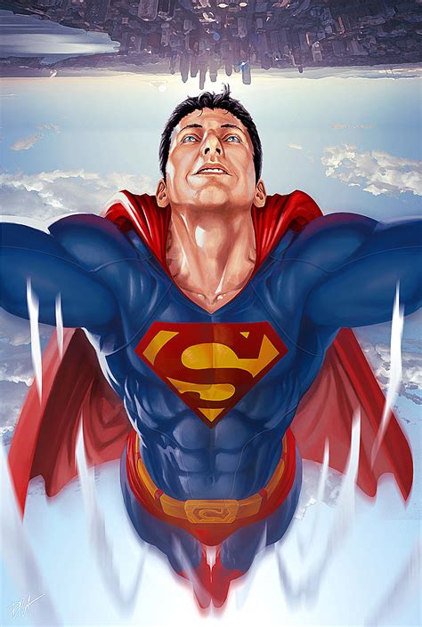 Superman Painting By Brahamil On Deviantart