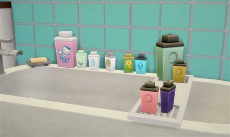 Sims 4 Ccs The Best Spa Day Bottles Recolors By Budgie2budgie