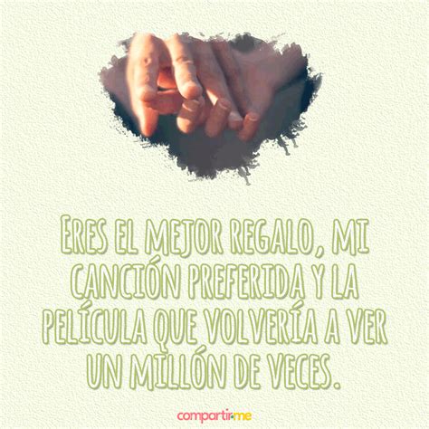 Vivir las maravillas del amor es algo inevitable. Frases de amor cortas para mi novio con gifs de manos ...