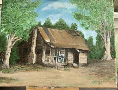 Loretta Cabin Paintings House Styles Home Decor Decoration Home Paint Room Decor Cabins