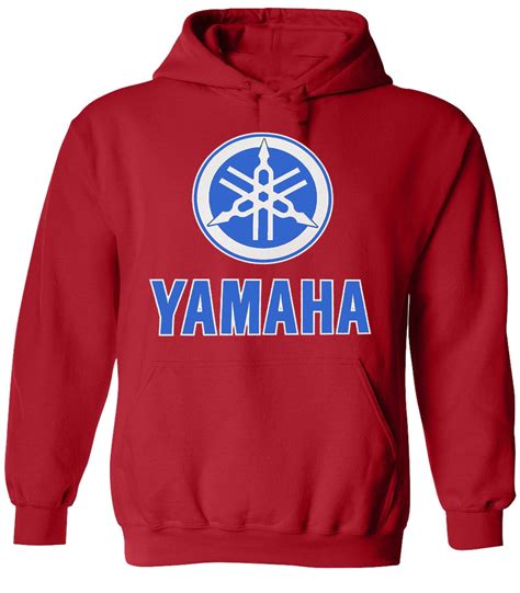 Yamaha Blue Logo Pullover Hoodie Yamaha Racing Pullover Etsy Canada