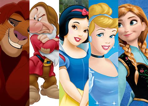 Walt Disney Cartoons Characters