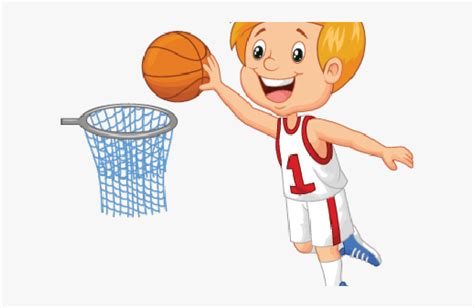 Hd Little Boy Free Playing Basketball Clipart Hd Png Download