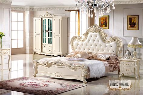 In addition to just altering the bedroom paint colors on your walls, another simple concept to provide your space a new look is to modify the bedding and. Antique-style-french-furniture-elegant-bedroom-sets-PC-013.jpg
