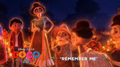 Remember me though i have to say goodbye remember me don't let it make you cry for ever if i'm far a. Coco TV Spot - Remember Me (2017)