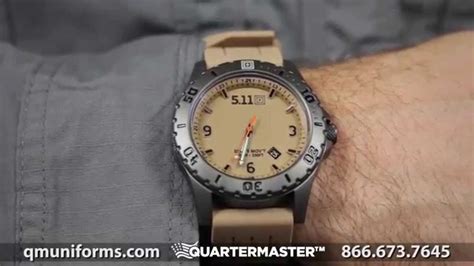 5 11 tactical sentinel watch at quartermaster jw203 youtube