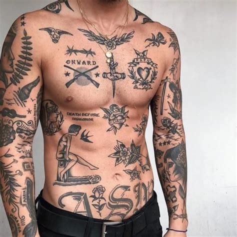 22 trendy badass tattoo ideas for men what kind suits you best in 2021 torso tattoos chest