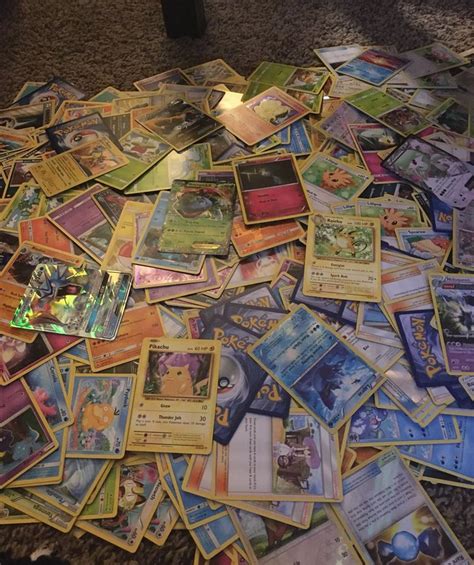 Large Pokémon Card Collection Selling In Bulk 50 Cards For