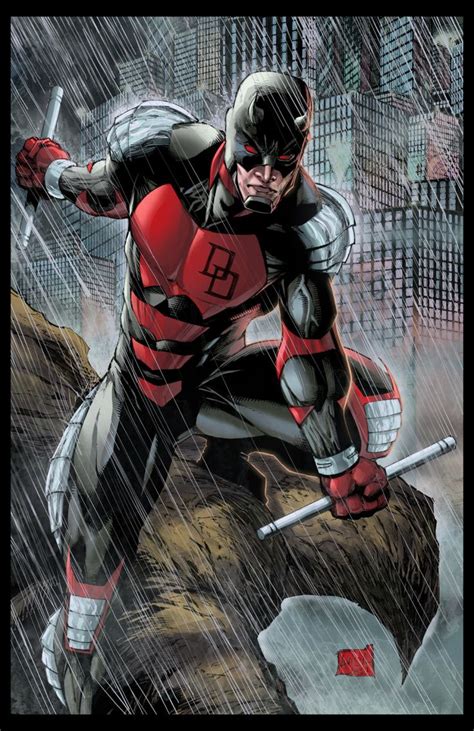 Armored Daredevil Print By Javier Avila Marvel Daredevil Marvel