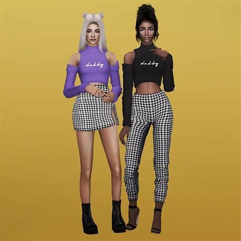 E Neillan Exclusive Clothes For Your Sims In 2022 Mean Girls Outfits