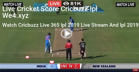 Live Cricket Score Cricbuzz Ipl Cricket Score Live Cricket Ipl