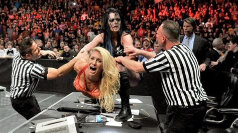 Wwe Raw Paige Attacks Charlotte After Divas Championship Match Wwe News Sky Sports