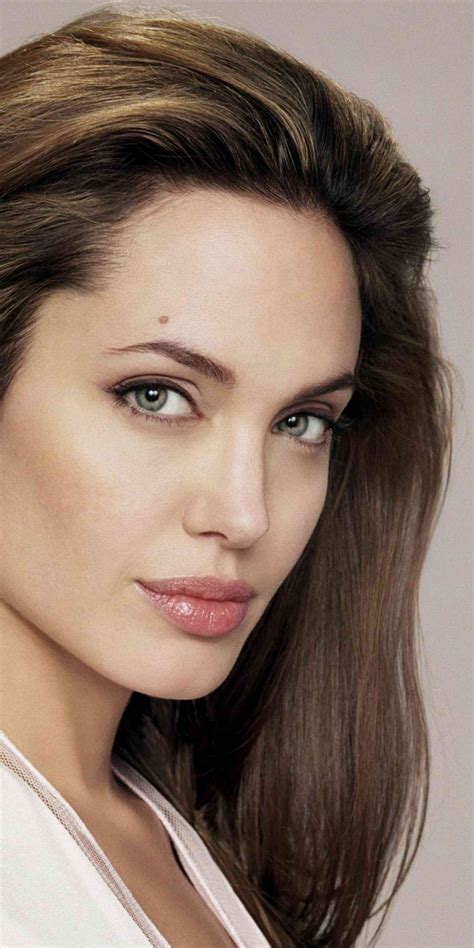 Download 1080x2160 Wallpaper Angelina Jolie Gorgeous Actress