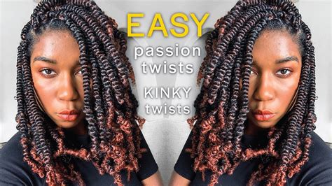 This hair idea is a little similar. EASY PASSION SPRING TWISTS | NO Crochet NO Rubber Band ...