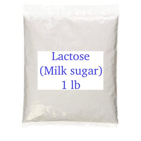 Lactose Milk Sugar 1 Lb Dfe Pharma Brewersupporter