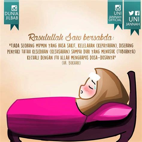 Gambar Kartun Muslimah Sedang Tidur Serat