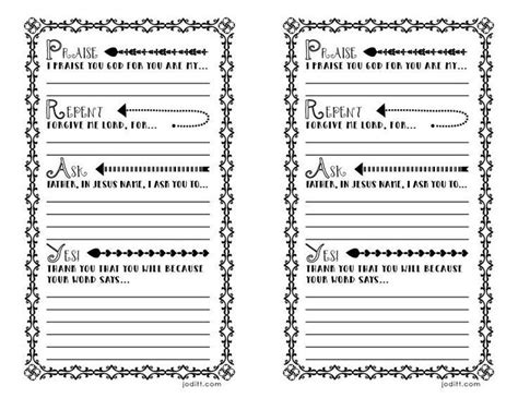 15 Printable Prayer Journal Templates For 2021 Happier Human