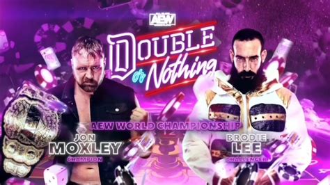 It's up to you to bet on whether the randomly overturned card will be a red card or a black card. AEW Double or Nothing 2020 - Official And Full Match Card V1 - YouTube