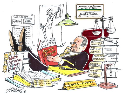 Winterberry ct., nampa, id 83687 mckenzie law offices, pllc 17 12th ave., suite 207, nampa, id 83651 Attorney-At-Law Cartoon | Funny Gift for Attorney-at-law