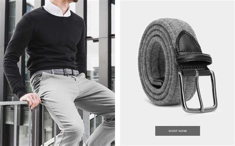 Complete Style Guide To Grey Mens Belts Dalgado