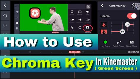 How To Use Green Screen Chroma Key On Kinemaster Basic Tutorial Youtube