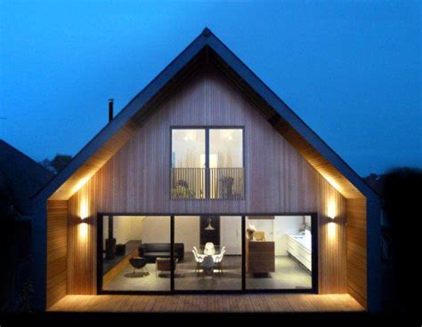 Scandinavian Modern Ski Chalet House Exterior House Designs Exterior