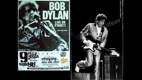 Bob Dylan Maggies Farm 1998 European Summer Tour Youtube