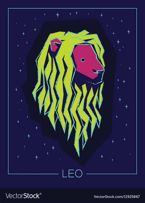Leo Zodiac Sign In Sky Sign Of The Zodiac Leo Is The Starry Sky