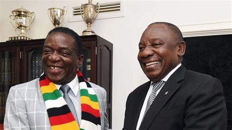 President Cyril Ramaphosa To Attend Emmerson Mnangagwas Inauguration