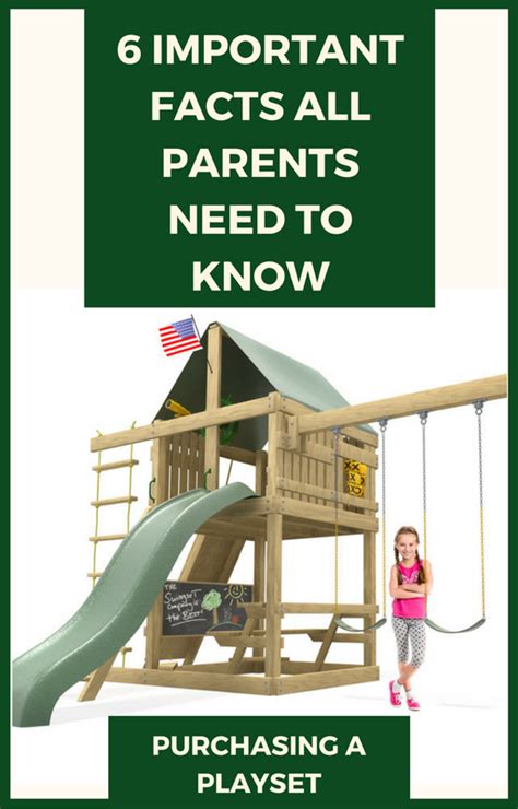 Purchasing A Playset 6 Important Facts All Parents Need To Know