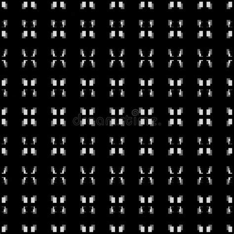 Pixel Art Black White Stock Illustrations 34749 Pixel Art Black