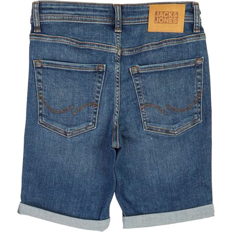 Jack And Jones Jongens Jjirick Jjioriginal Denim Shorts Middelblauw